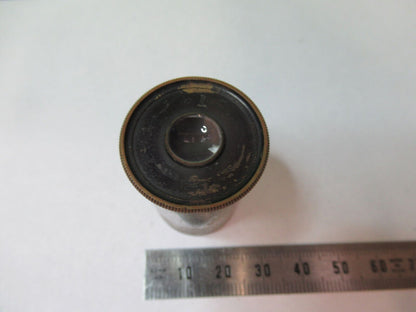 ANTIQUE BAUSCH LOMB EYEPIECE "1" OPTICS MICROSCOPE  PART AS PICTURED #H9-C-25