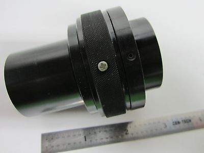 OPTICAL MICROSCOPE LEITZ WETZLAR GERMANY CAMERA ADAPTER OPTICS as is BIN#M3-78