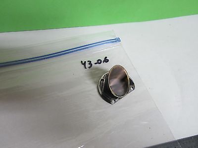 OPTICAL INFRARED BEAM SPLITTER PLATE MOUNTED LASER OPTICS BIN#43-06