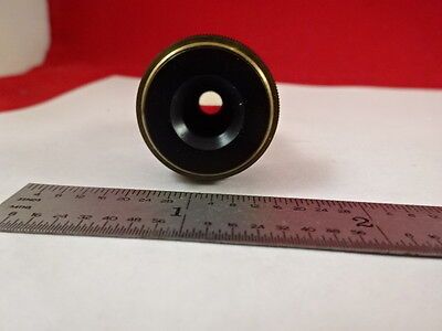 MICROSCOPE PART WILD SWISS OBJECTIVE LENS 40X OPTICS AS IS B#D2-B-15