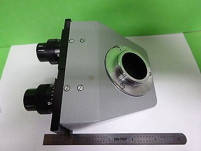 MICROSCOPE PART LEITZ GERMANY HEAD ORTHOLUX II OPTICS AS IS BIN#11-E-05