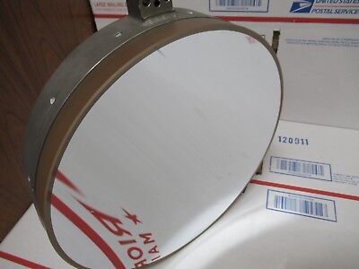 HUGE ZERODUR MIL SPEC CONCAVE 6" FL OPTICAL MIRROR OPTICS AS PICTURED &TE-4-04