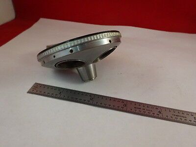 MICROSCOPE PART VICKERS ENGLAND NOSEPIECE AS IS #Y5-D-11