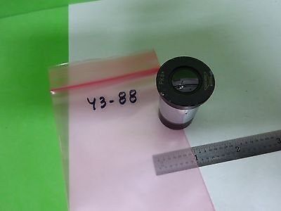 MICROSCOPE PART EYEPIECE OCULAR REICHERT PK 8X OPTICS AS IS  BIN#Y3-88