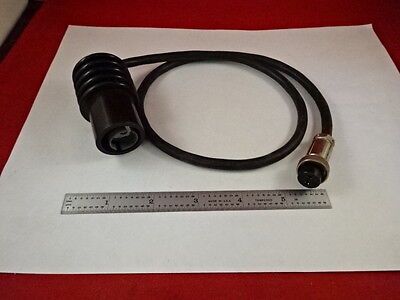 FOR PARTS MICROSCOPE SPARE LAMP CORD ILLUMINATOR UNKNOWN MAKER AS IS #R6-B-35