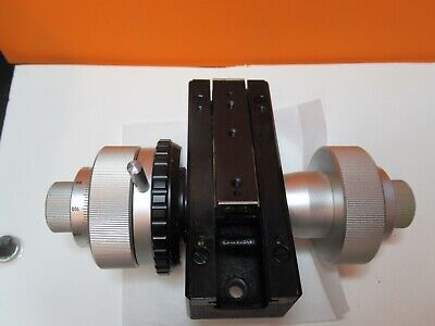 NIKON JAPAN MICROMETER STAGE KNOBS MICROSCOPE PART AS PICTURED #FT-5-04