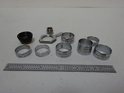 FOR PARTS MICROSCOPE PARTS LOT PIECES LEITZ GERMANY - OPTICS AS IS BIN#TB-5-2-99