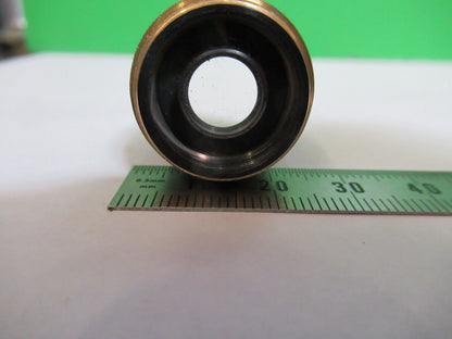 MELLES GRIOT  1x /160 OBJECTIVE LENS OPTICS MICROSCOPE PART AS PICTURED &R1-A-32