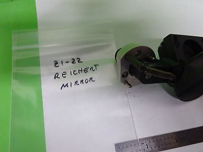 MICROSCOPE PART REICHERT AUSTRIA ZETOPAN MIRROR OPTICS AS IS BIN#Z1-22