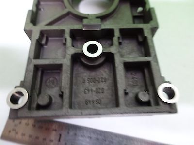 MICROSCOPE PART LEITZ GERMANY ORTHOLUX II RAIL for NOSEPIECE AS IS BIN#Y4-06