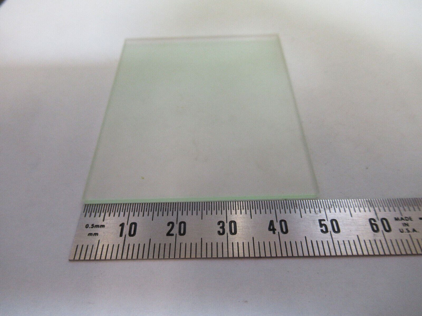 BAUSCH LOMB GLASS DIFFUSER FILTER MICROSCOPE PART AS PICTURED &Q4-A-33