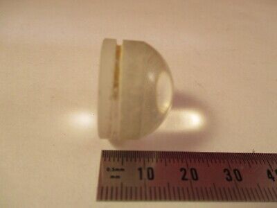 OPTICAL GLASS CONVEX LENS DOME OPTICS AS PICTURED &8-A-93