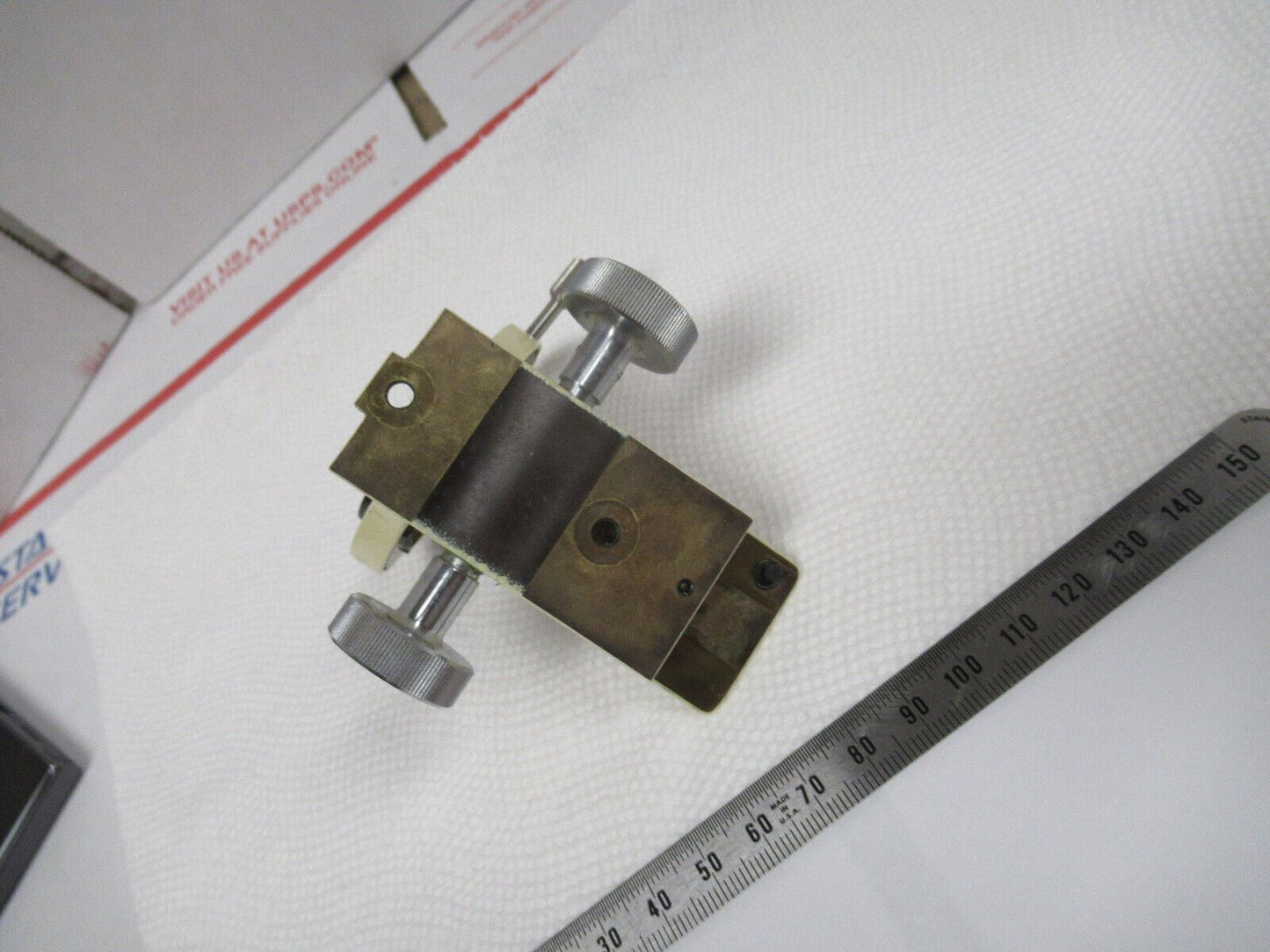 WILD HEERBRUGG M11 SWISS CONDENSER HOLDER MICROSCOPE PART AS PICTURED W1-A-62