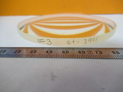 OPTICAL LARGE GLASS LENS CX CC CONVEX CONCAVE OPTICS AS PICTURED #P2-A-99