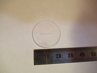 MEASURING RETICLE MICROMETER OPTICS MICROSCOPE PART as pictured &W2-A-85