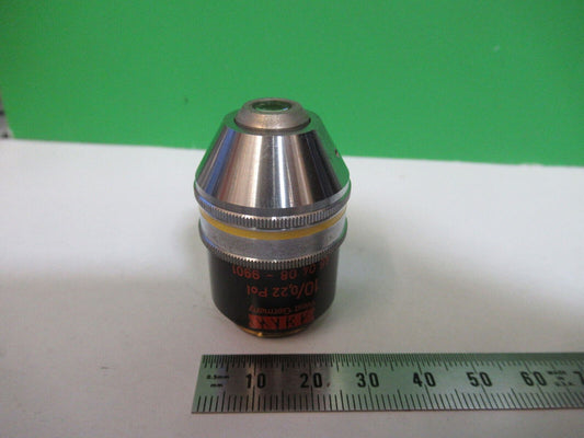 ZEISS OBJECTIVE POL 10X /160 POLARIZATION MICROSCOPE PART AS PICTURED P2-B-46