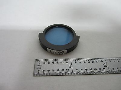 MICROSCOPE PART MITUTOYO JAPAN  FILTER LB 60 OPTICS  BIN#R5-40