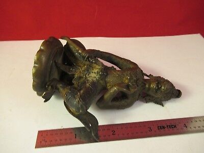 ANTIKE MESSING SKULPTUR Figur GÖTTIN HINDUISMUS THAILAND KAMBODSCHA INDIEN &amp;C8-A-03