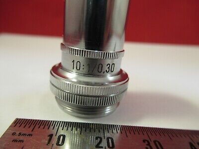 ROLYN OBJECTIVE 10X MICROSCOPE PART OPTICS AS PICTURED &12-A-53