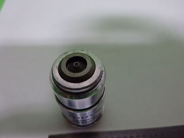 MICROSCOPE PART REICHERT AUSTRIA OBJECTIVE 28X OPTICS AS IS #AI-46