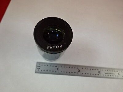 MICROSCOPE PART EYEPIECE JAPAN KW10XM OPTICS AS IS #G9-C-14