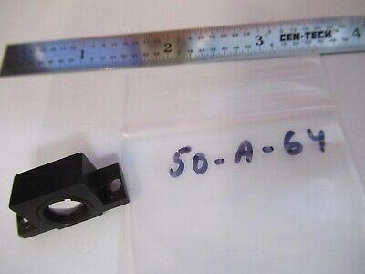 OPTICAL MOUNTED LENS MICROSCOPE PART OPTICS AS PICTURED &50-A-64