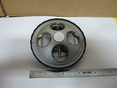 MICROSCOPE PART NIKON NOSEPIECE WITHOUT OPTICS BIN#G4-46