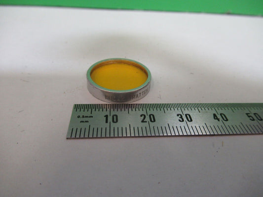 OPTICAL  KODAK YELLOW FILTER OPTICS AS PICTURED #Z5-A-57