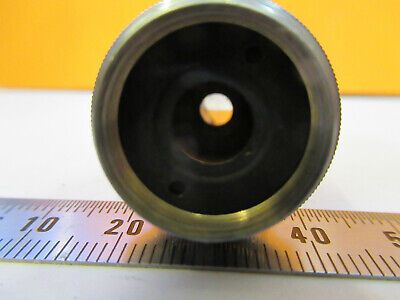 BAUSCH LOMB 43X OBJECTIVE CRACKED MICROSCOPE PART OPTICS AS PICTURED P6-A-110