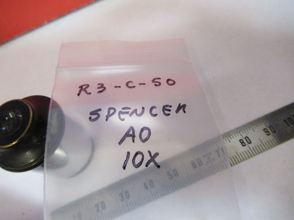 SPENCER AO OCULAR 10X EYEPIECE OPTICS MICROSCOPE PART AS PICTURED &R3-C-50