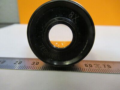 TECHNICAL INSTR. JAPAN EYEPIECE 8X LENS MICROSCOPE PART AS PICTURED #8Y-A-123