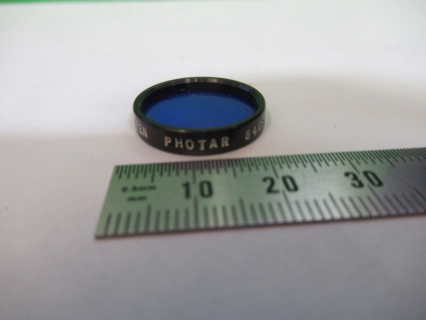 OPTICAL TIFFEN BLUE FILTER PHOTAR LENS OPTICS  AS PICTURED W9-A-31