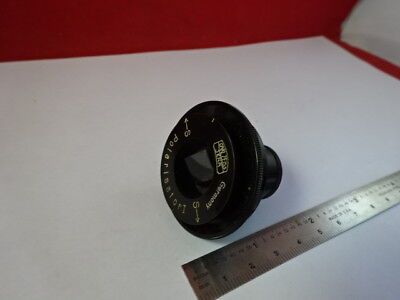 FOR PARTS CARL ZEISS GERMANY POLARIZER POLARYSATOR OPTICS AS PICTURED &94-A-02