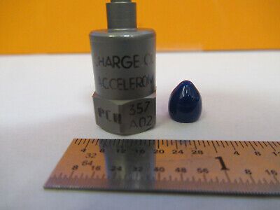 PCB PIEZOTRONICS 357A02 CHARGE MODE ACCELEROMETER SENSOR AS PICTURED &11-B-92