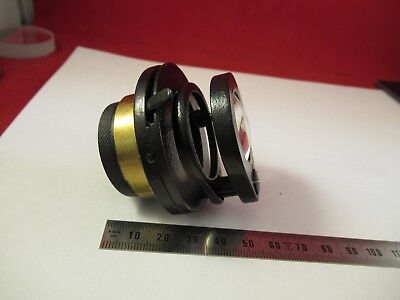 WILD SWISS M11 CONDENSER + IRIS MICROSCOPE PART OPTICS AS PICTURED &P7-FT-93