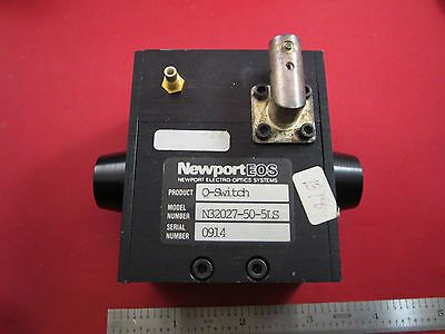 NEWPORT ELECTRO OPTICS LASER Q SWITCH N32027-50-5LS OPTICAL