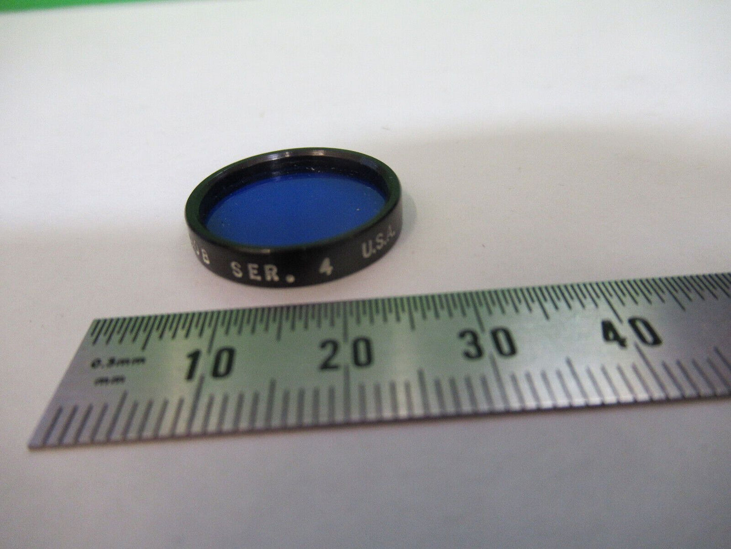 OPTICAL TIFFEN BLUE FILTER PHOTAR LENS OPTICS  AS PICTURED W9-A-31