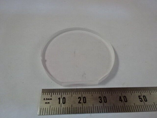 WAFER VERY THICK POLISHED SYNTHETIC QUARTZ SINGLE CRYSTAL RARE ITEM &5-DT-G