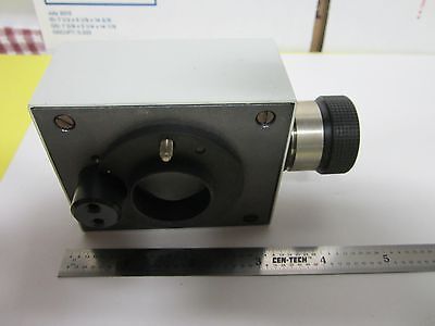 MICROSCOPE LEICA ILLUMINATOR LAMP HOUSING OPTICS BIN#G8-14