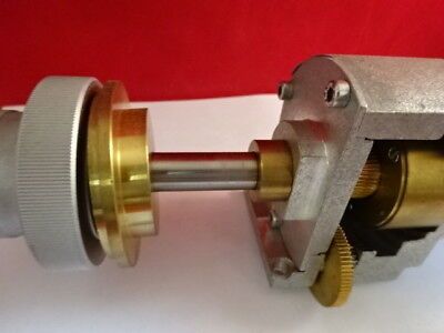 REICHERT POLYVAR MECHANISM STAGE ADJUST MICROSCOPE PART OPTICS AS IS &27-A-14