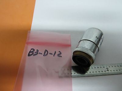 FOR PARTS MICROSCOPE OBJECTIVE REICHERT AUSTRIA EPI 28X OPTICS BIN#B3-D-12