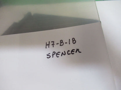 AO SPENCER STAGE XY TABLE WORKS OK  MICROSCOPE PART AS PICTURED &H7-B-18