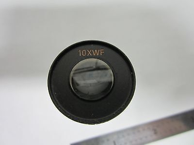 OPTICAL MICROSCOPE PART EYEPIECE 10X WF AS IS OPTICS BIN#3C-1-M