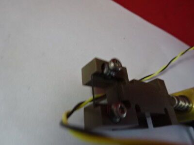 OPTICAL FILTER SOLENOID ACTUATOR LASER OPTICS AS PICTURED &95-70