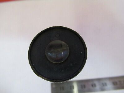 ANTIQUE BAUSCH LOMB LENS 5X EYEPIECE MICROSCOPE PART AS PICTURED &B3-B-41