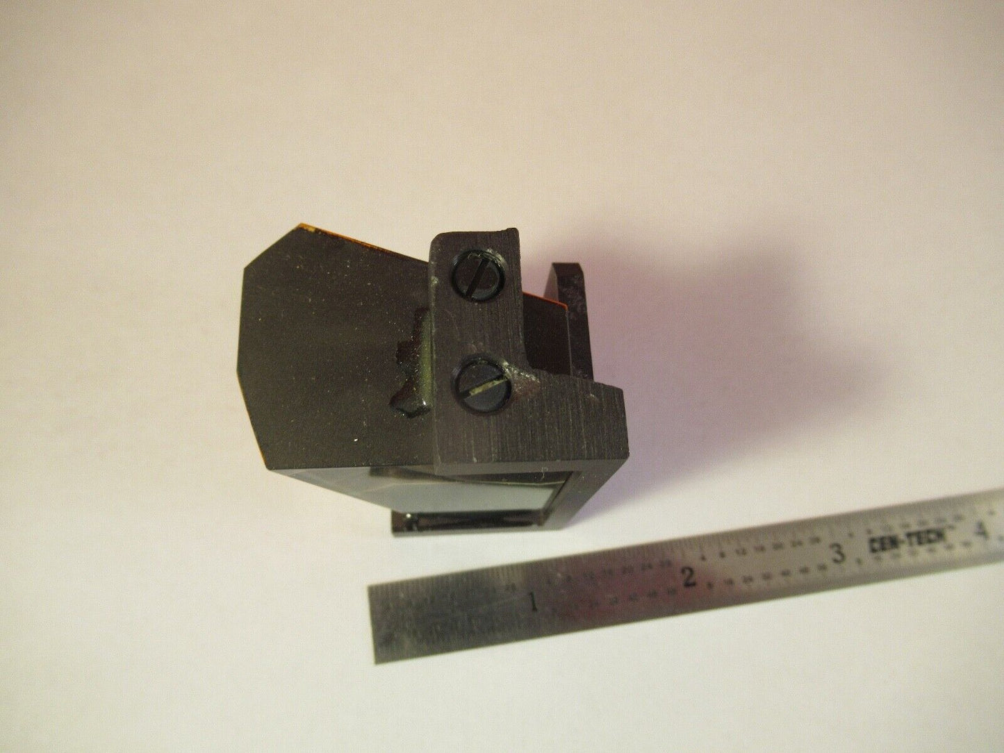 OLYMPUS JAPAN MOUNTED PRISM OPTICS MICROSCOPE PART AS PICTURED &FT-5-150