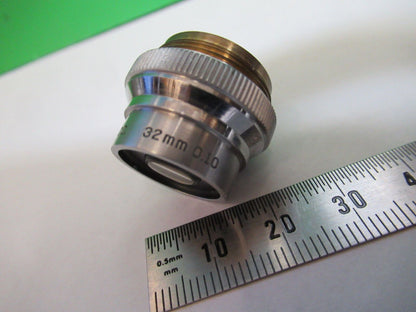 BAUSCH LOMB 32mm OBJECTIVE OPTICS LENS MICROSCOPE PART as pictured Q5-B-05