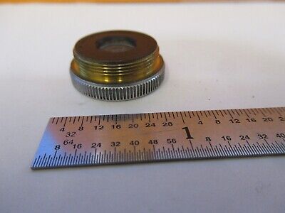 VICKERS ENGLAND OBJECTIVE 3X LENS OPTICS MICROSCOPE PART AS PICTURED &50-A-31