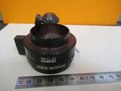 WILD HEERBRUGG SWISS CONDENSER + IRIS LENS MICROSCOPE PART AS PIC M20 8Y-A-129