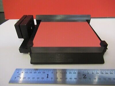 OLYMPUS JAPAN FLAT MIRROR OPTICS ILLUMINA MICROSCOPE PART AS PICTURED &3-FT-X13